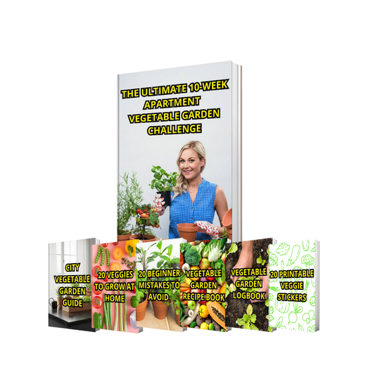 The Ultimate 10-Week Apartment Vegetable Garden Challenge